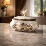 Vintage Floral Storage Box