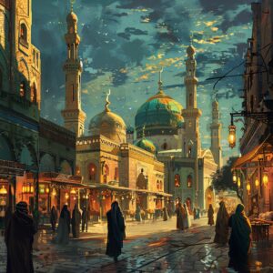 Digital Art Ramadan Celebration