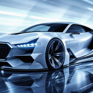 Futuristic Sports Car