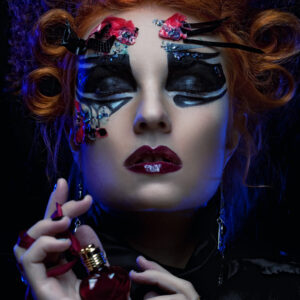 Gothic Witch Dark Woman Halloween Picture