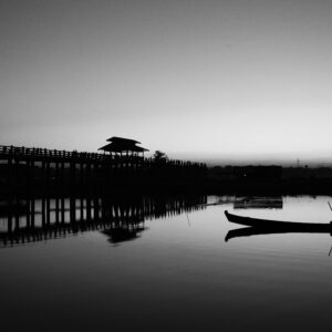 Mandalay Lake Monochrome
